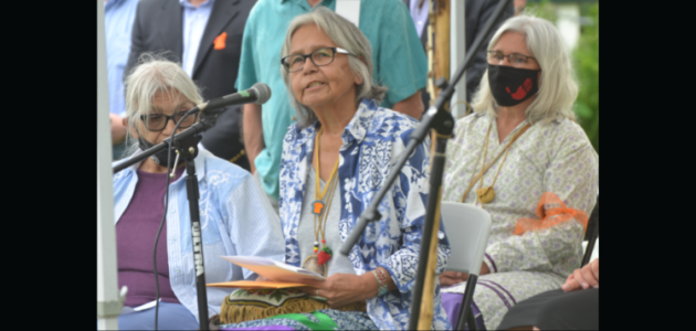 Emotional tribute to lost Indigenous children held in Bracebridge