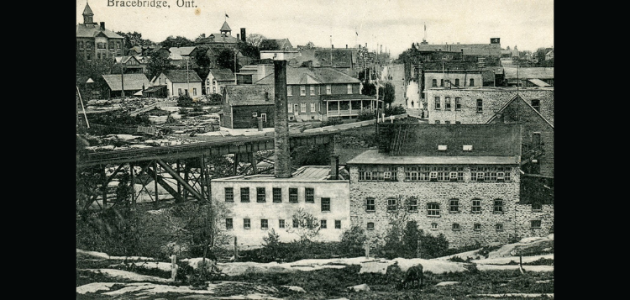 It’s Wayback Wednesday: Bracebridge Postcard with postmark August 22 1911