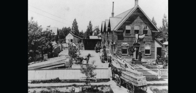It’s Wayback Wednesday: Brown’s Beverages, Gravenhurst, c.1885