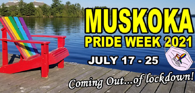 2021 Muskoka Pride Week begins Saturday, July 17