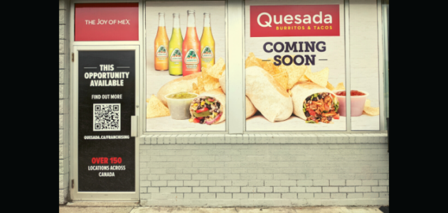 Quesada opening locations in Gravenhurst and Bracebridge
