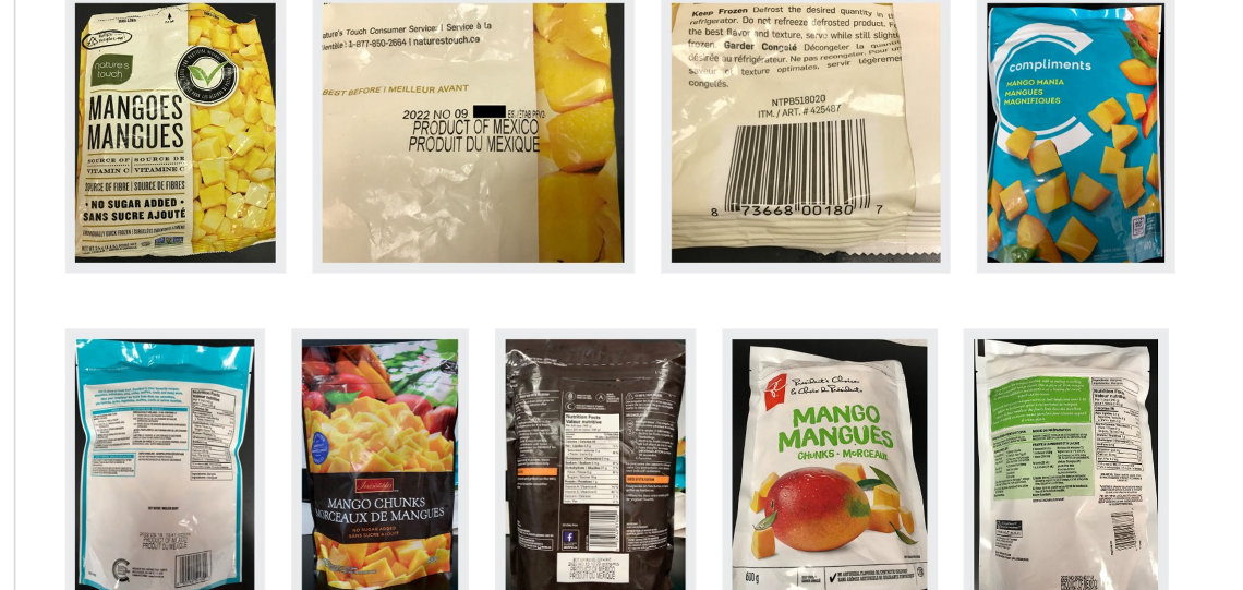 Health Unit issues frozen mango recall South Muskoka Doppler