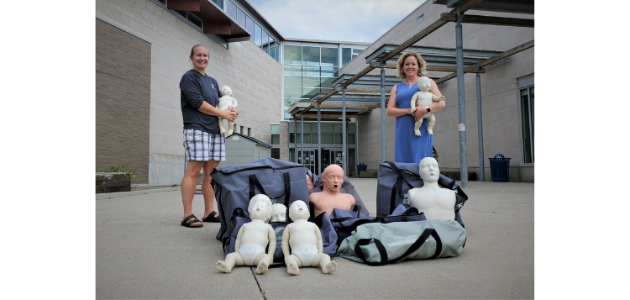 MAHC manikins donated to rec department