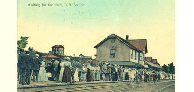 It’s Wayback Wednesday: Bracebridge Railway Station 1910