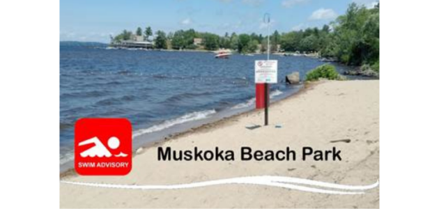 Gravenhurst beaches under advisory