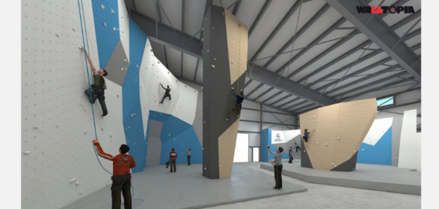 State-of-the-art climbing gym set for October opening