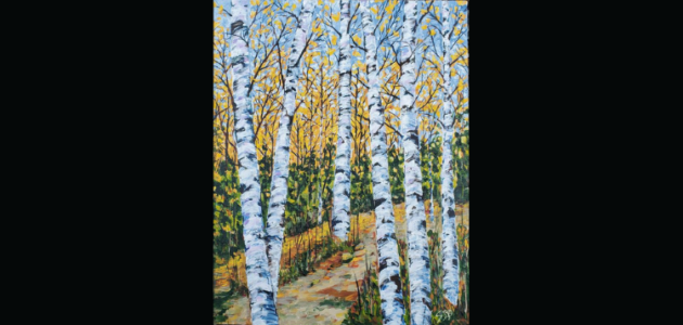 Art Fx #7: “‘Birches” by Sherry Beiers