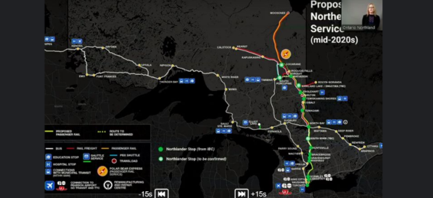Bid to reinstate passenger rail service in northeastern Ontario continues