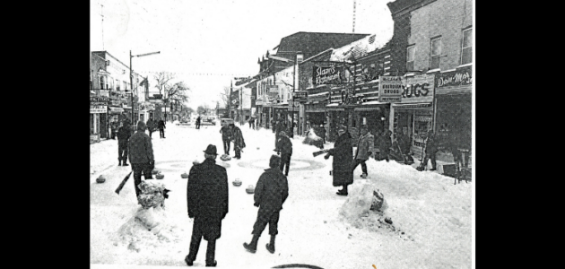 It’s Wayback Wednesday: Curling on the main street, Gravenhurst