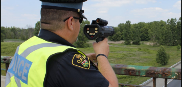 Gravenhurst man nabbed going 59 km/hr over the limit
