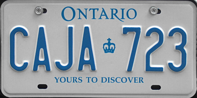 Ontario eliminating licence plate renewal fees and stickers