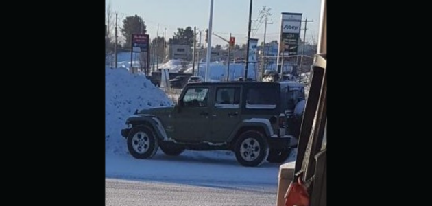 Bracebridge OPP search for stolen Jeep