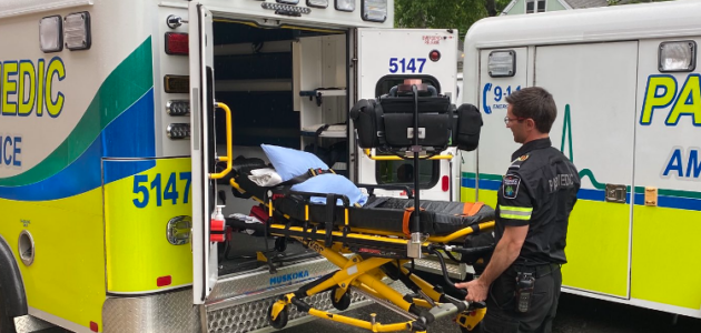 Paramedic service implements Fit2Sit program to reduce patient off-load times