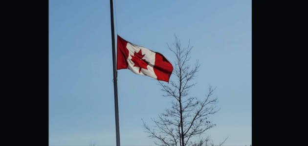 Flags lowered in Bracebridge for day of mourning