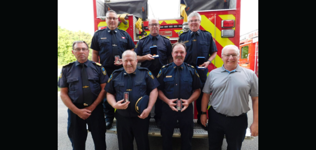 Bracebridge honours veteran firefighters