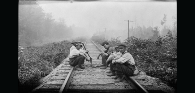 Wayback Wednesday: Fire brigade near Bala, 1916