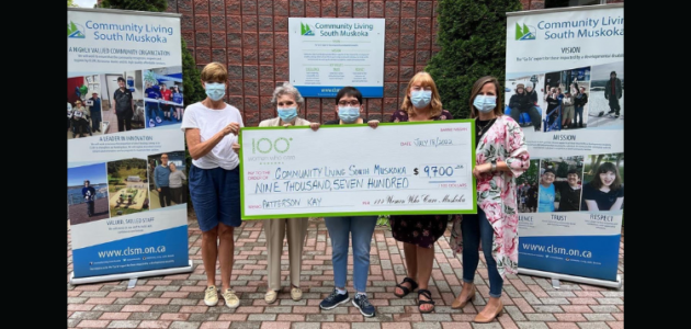 100 Women hand out nearly $10,000 to Community Living