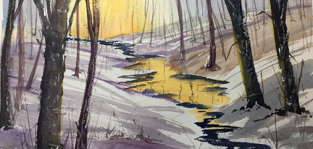 Art Fx  “Winter Glow” by Tom Clark