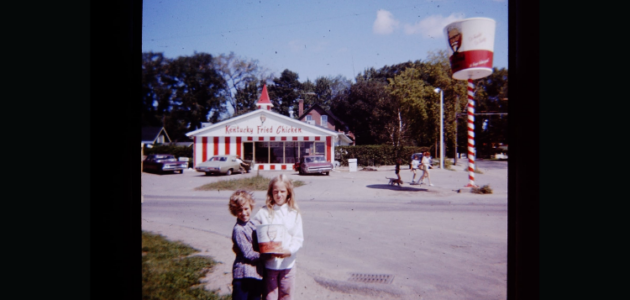 Wayback Wednesday: KFC customers, Bracebridge