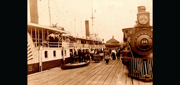 Wayback Wednesday: Nippising at the Muskoka Wharf