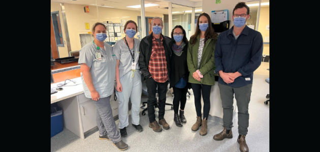 Grateful patient returns to thank South Muskoka Memorial Hospital staff