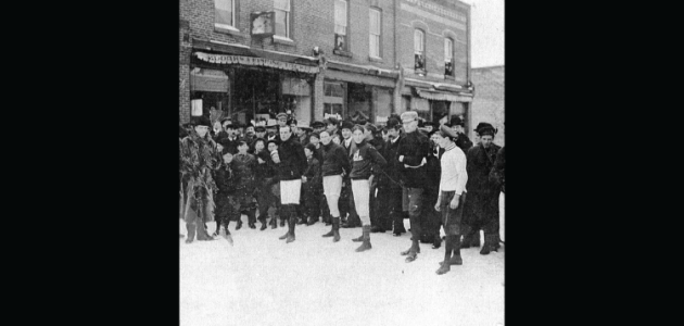 Wayback Wednesday: The Great Race, Gravenhurst, early 1900s
