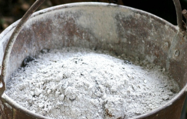 Collection of wood ash by Friends of the Muskoka Watershed