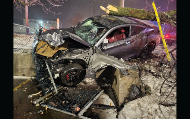Alleged impaired driver involved in wild Gravenhurst crash