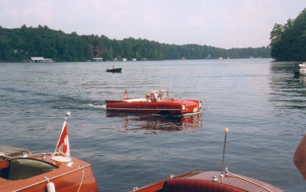 Wayback Wednesday: Amphicar in Port Carling, 1960s