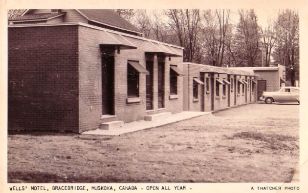 Wayback Wednesday: Well’s Motel, Bracebridge