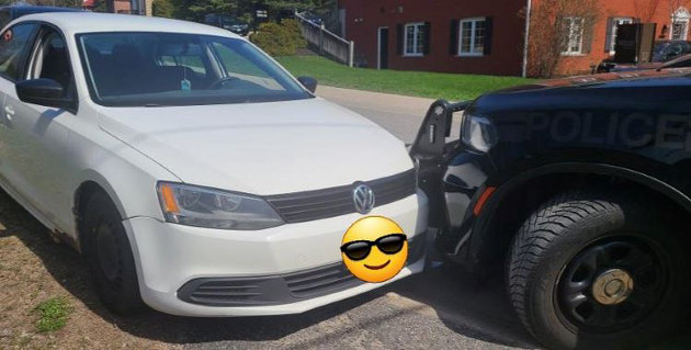 OPP say they managed to stop an out-of-control vehicle with no brakes