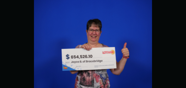 $654,526 jackpot for lucky Bracebridge resident