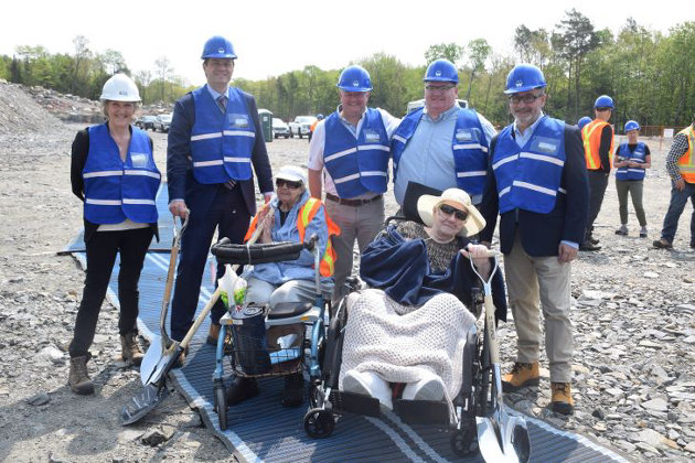 Ground breaking ceremony marks another step towards a new Fairvern