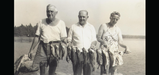 Wayback Wednesday: Fishing on Lake Muskoka, c. 1950s