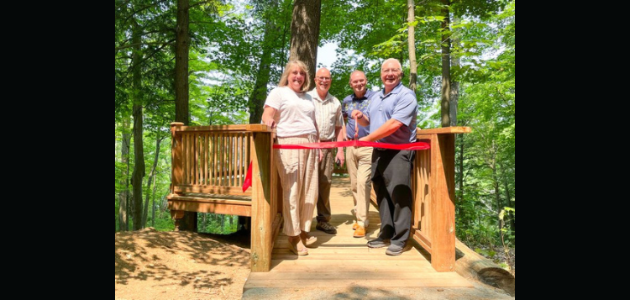 Bracebridge opens observation deck on the Woodchester property