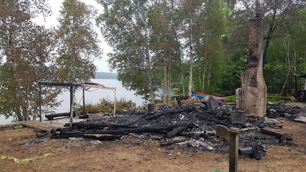 Historic Muskoka cottage burns to the ground
