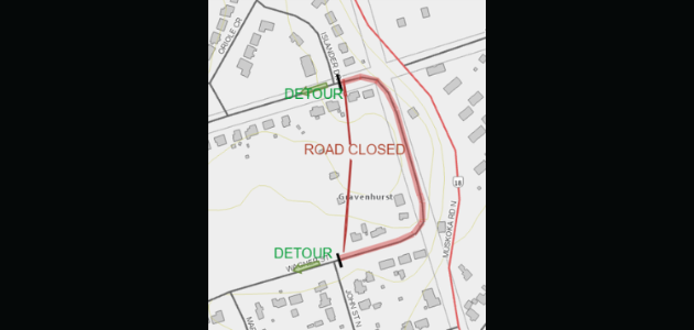 Wagner Street partially closed June 7