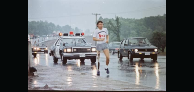 Wayback Wednesday: Terry Fox in Gravenhurst, 1980