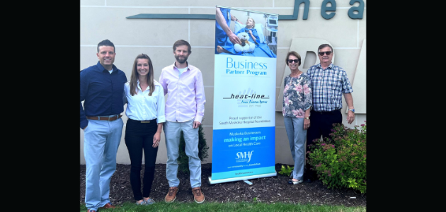 Area business steps up for South Muskoka Hospital Foundation