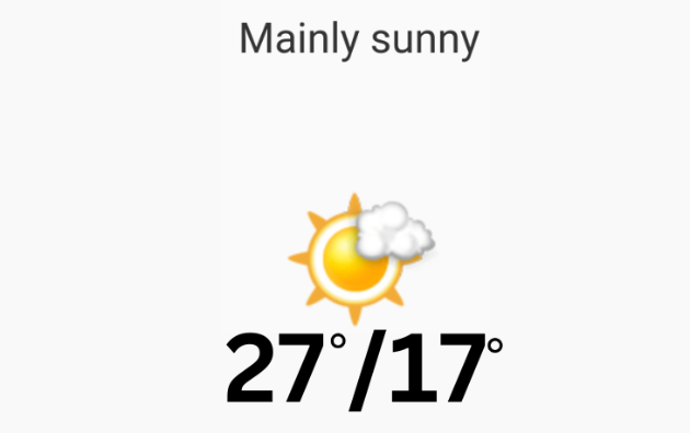 Doppler daily weather report