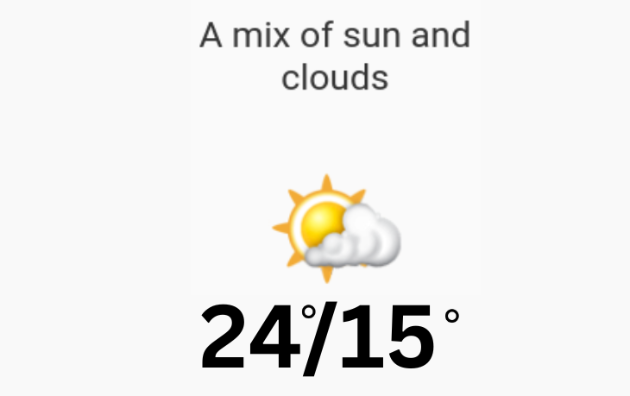 Doppler daily weather report