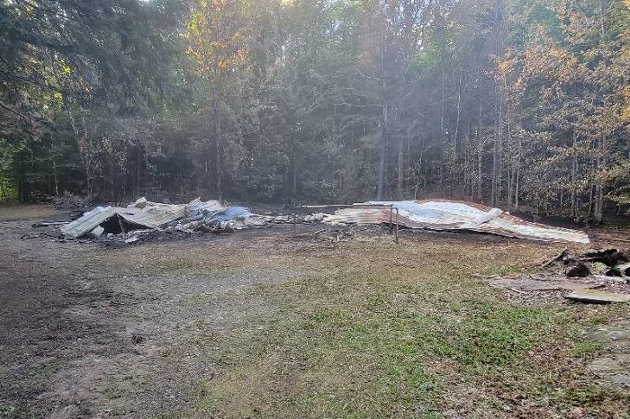 Local resident is raising funds to replace his uncle’s cabin which was vandalized and burned to the ground