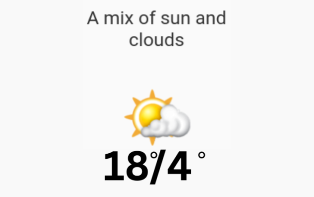 Doppler daily weather report
