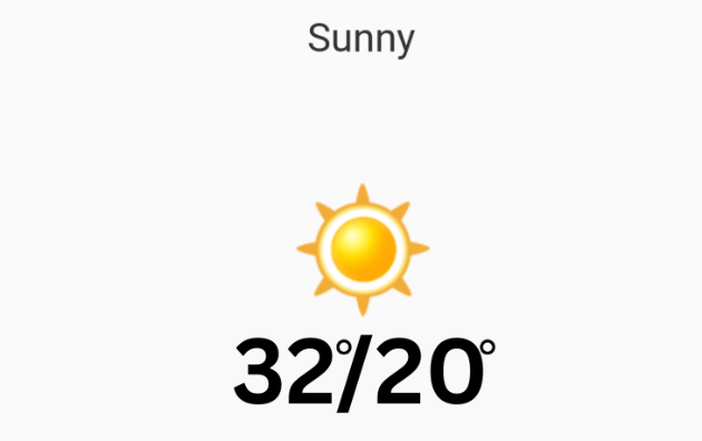Doppler daily weather report