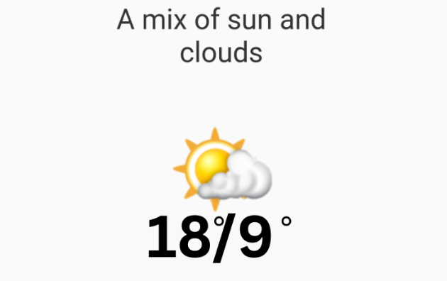 Doppler daily weather report