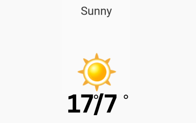 Doppler daily weather report