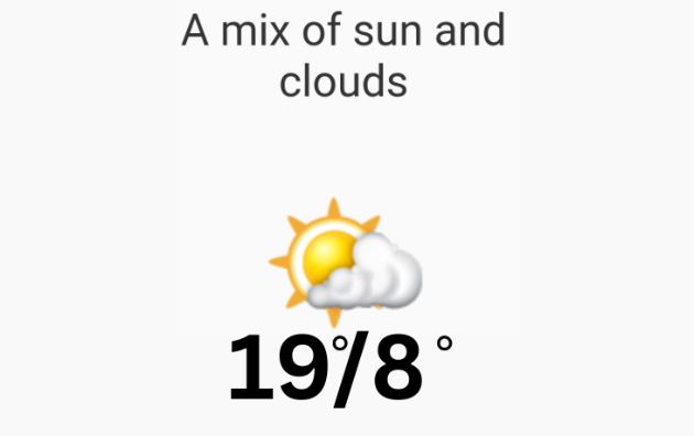 Doppler daily weather report