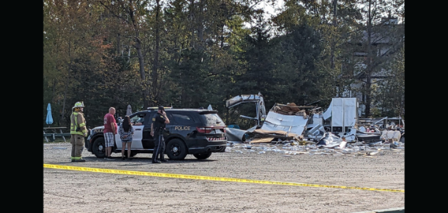 Muskoka Bay Park closed due to explosion