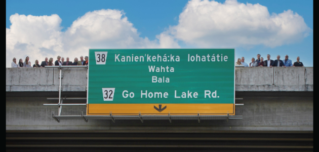 Muskoka Road 38 officially renamed Kanien’kehá:ka Iohatátie