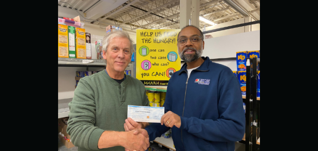 UFCW Locals 175 & 633 members donate $3,000 to the Table Soup Kitchen Foundation and the Manna Food Bank